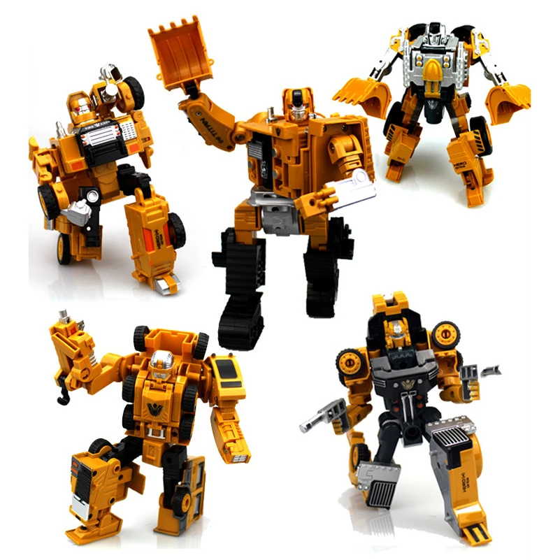 Трансформация Инженерная машина игрушка 2 в 1 сплав Модель Игрушки Роботы