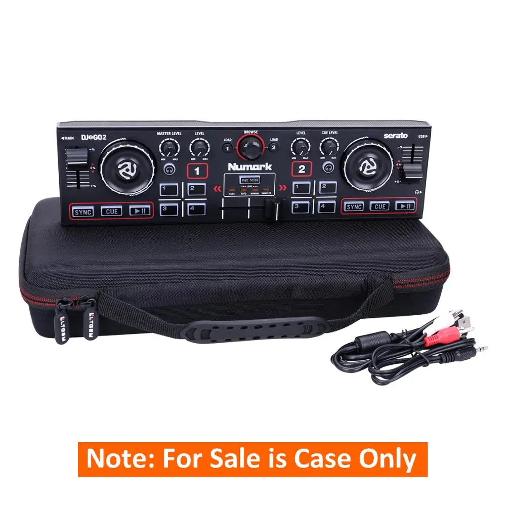 Жесткий чехол LTGEM EVA для Numark DJ2GO2/Карманный контроллер DJ | Электроника