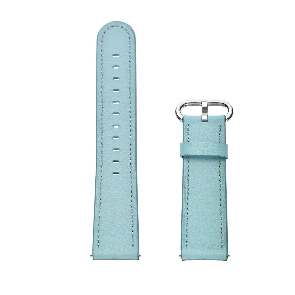 Модный дизайн ремешок из натуральной кожи для смарт-часов браслет на запястье HUAMI