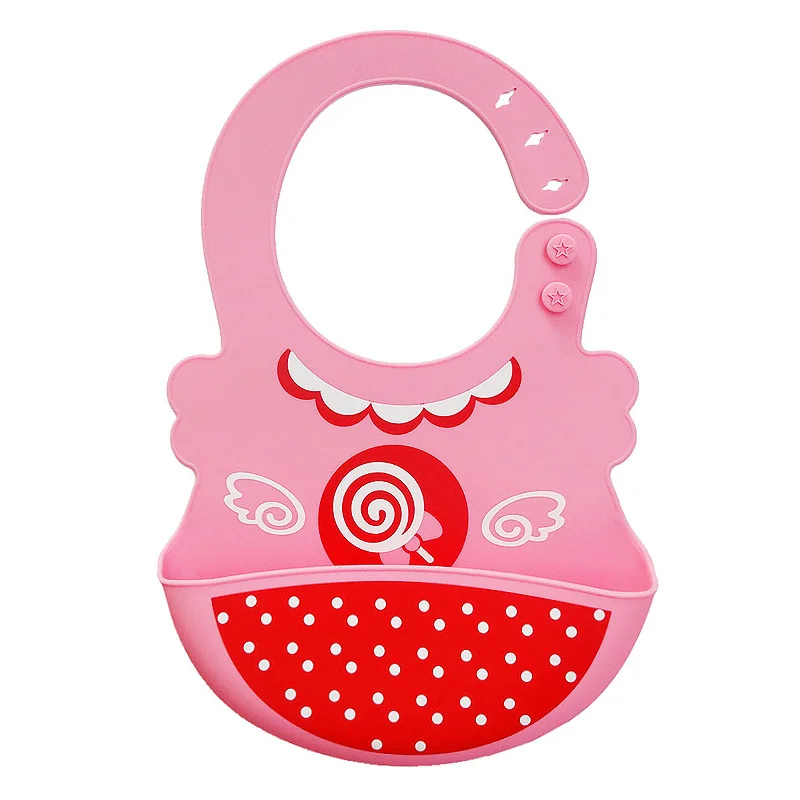 Baby bibs Waterproof silicone feeding Infant saliva towel Soft Silicone newborn cartoon aprons Food-grade Bibs | Детская одежда и