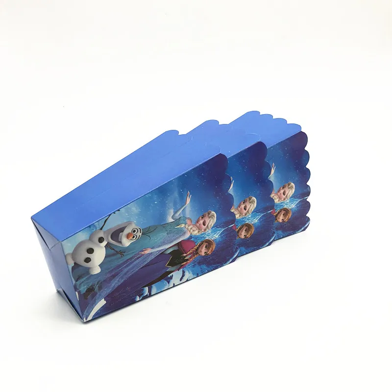 Коробка для попкорна Disney Frozen 6 штук 14*9*6 см Детские коробки на день рождения