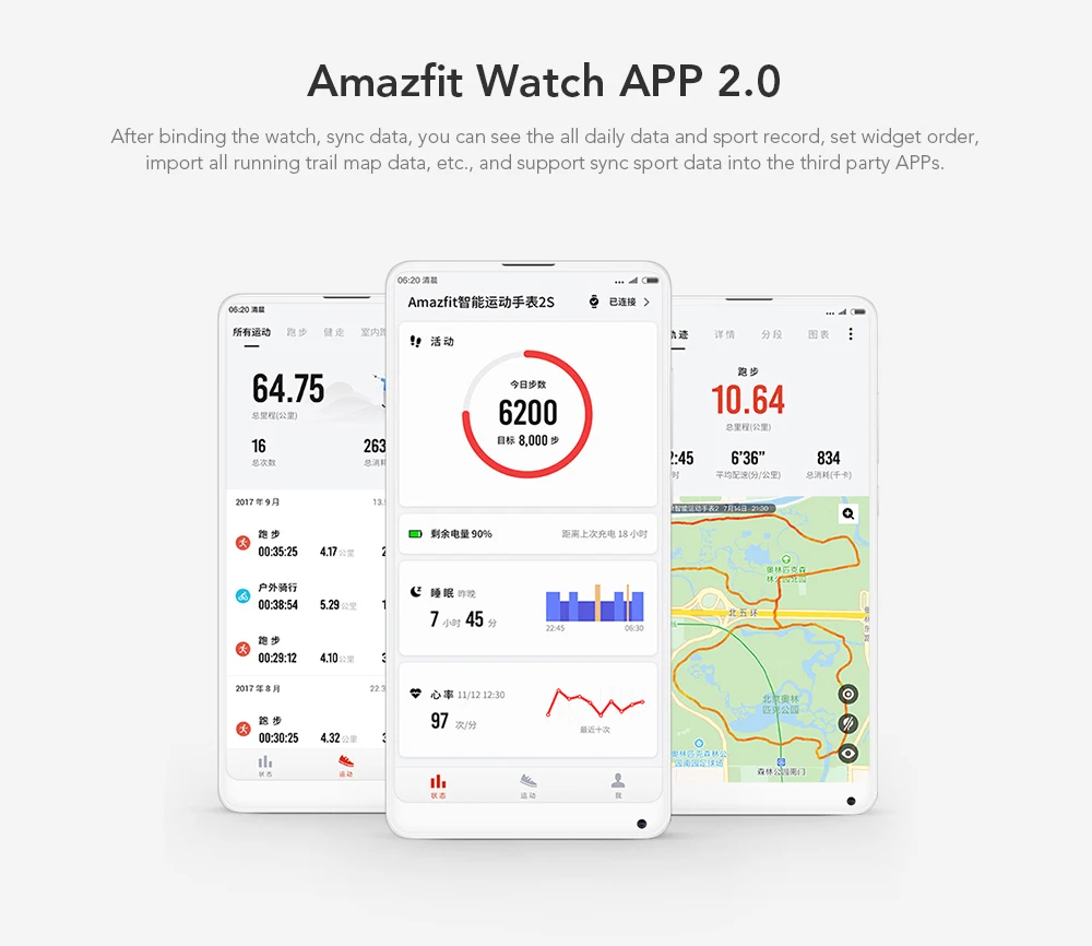 Huami смарт-спортивные часы Amazfit Stratos 2 gps 5ATM для воды 1,34 ''2.5D экран gps Firstbeat для плавания