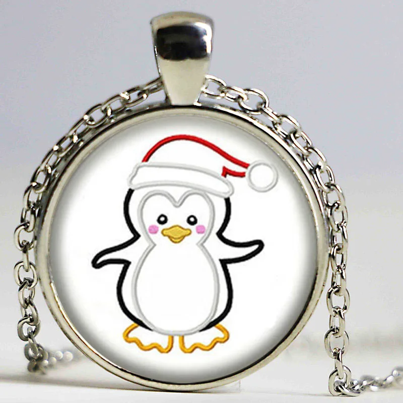 1 шт. бесплатная доставка мультяшное ожерелье рождественские украшения для