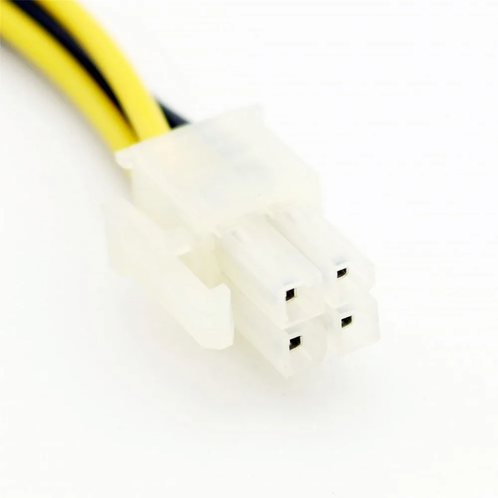 20 шт. ATX 4 Pin Female 12V CPU PSU к двойному Male Molex внутренний PC адаптер питания