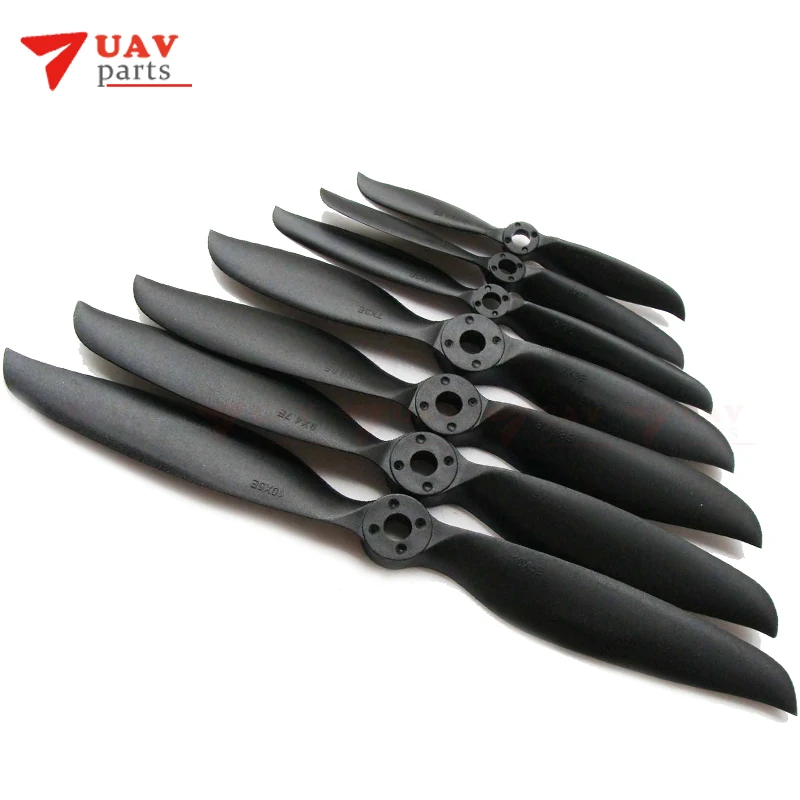 

10pcs/lot JN propellers 5X5E / 6X3E/6X4E / 6X5E / 7X3E / 7X4E /7X5E / 7X6E / 8x4E/8X5E/8X6E for Rc Airplane RC Qu