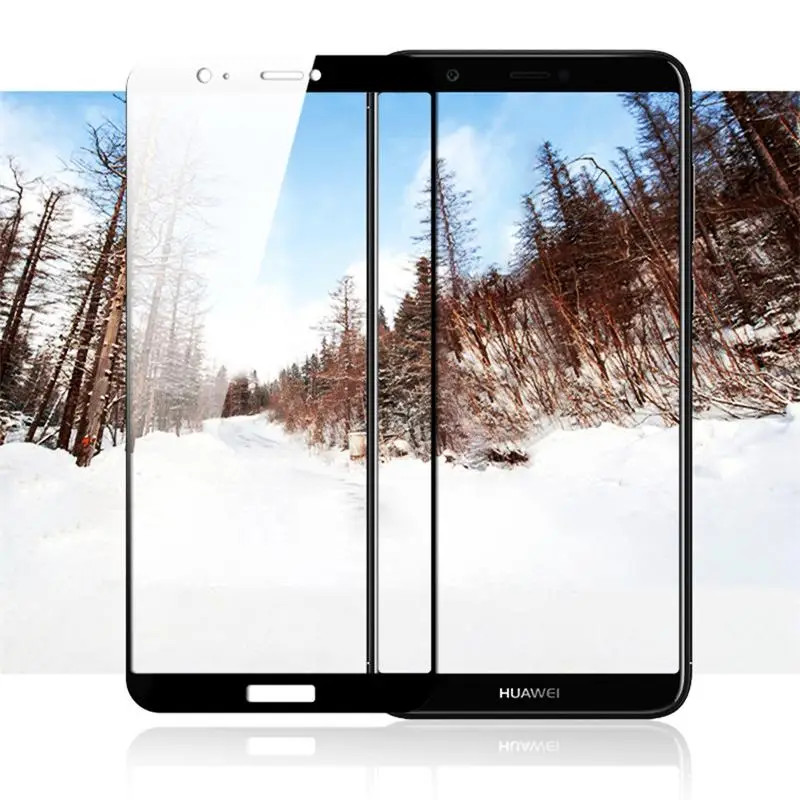 5D полное закаленное стекло для Huawei P20 PRO LITE изогнутое пленка экрана NOVA lite NOVA2i 3i 2S GR5