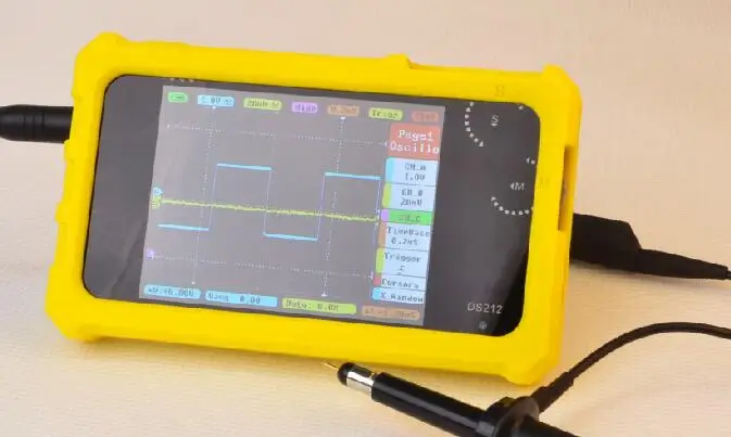 Цифровой мини-осциллограф CCDSO DS212 DSO212 Карманный Ручной осциллограф с колесиком 1