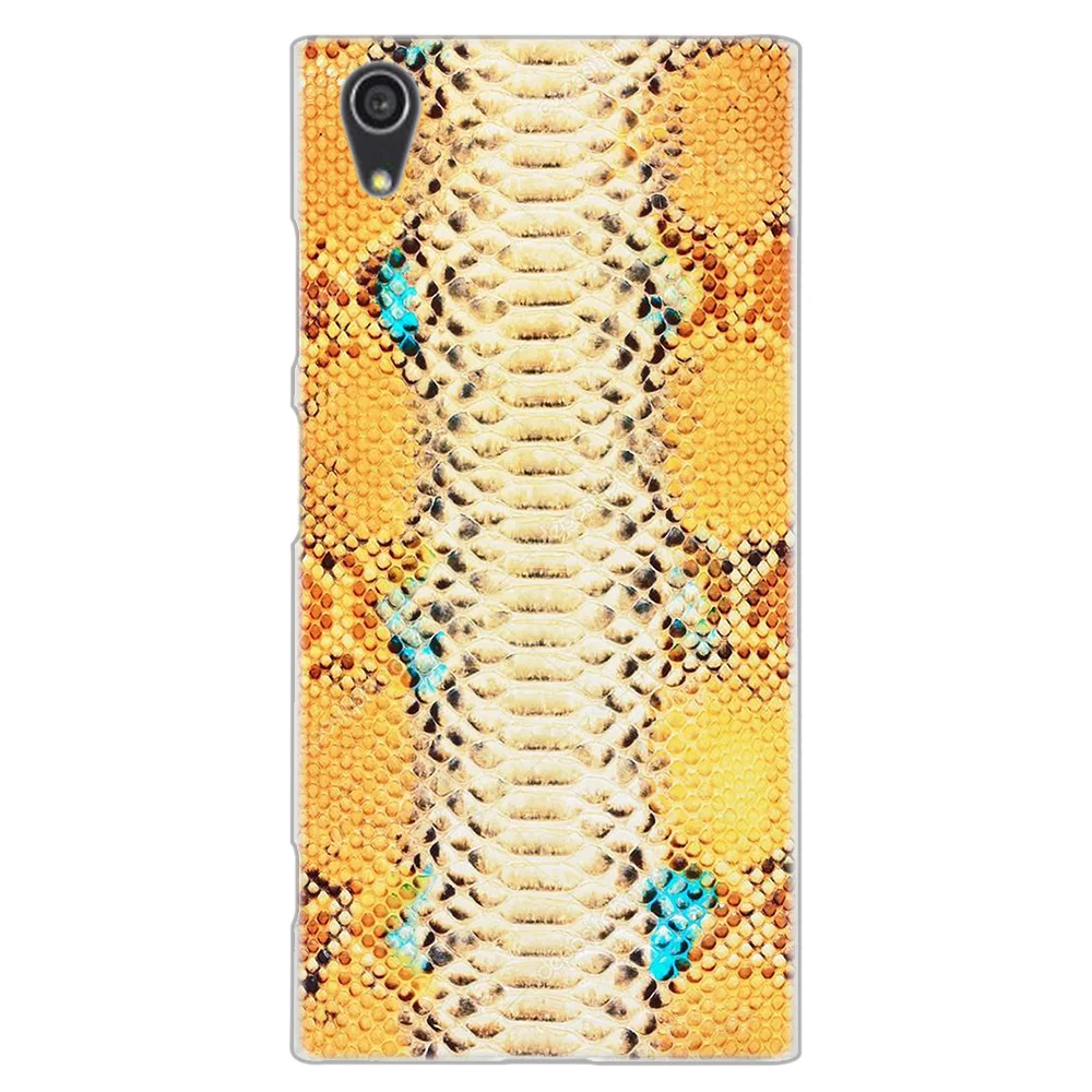 06 Модный чехол MLLSE с текстурой змеиной кожи для sony Xperia X XA XA1 XA2 Plus XA3 XZ XZ1 XZ2 XZ3 XZ4 Compact L1 L2 L3 - Цвет: 06