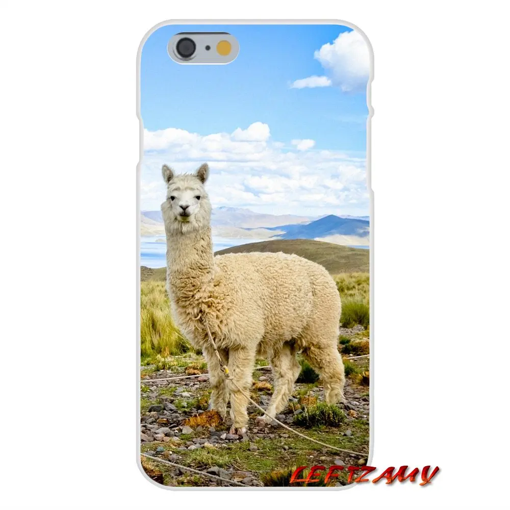 Милый мем с козлом Альпака для iPhone X XR XS MAX 4 4S 5 5S 5C SE 6 6S 7 8 Plus ipod touch Аксессуары чехлы