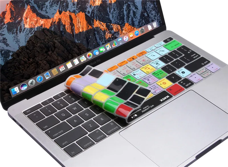 Умный чехол XSKN для Ableton силиконовый клавиатуры Macbook 12 дюймов A1534 макет ЕС США|keyboard