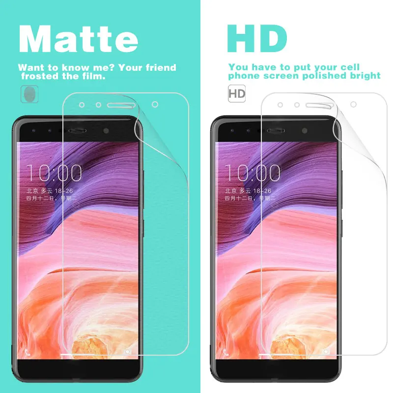 Прозрачная глянцевая пленка LHD для ZTE Blade A3 2017 5 с антибликовым покрытием ЖК экрана
