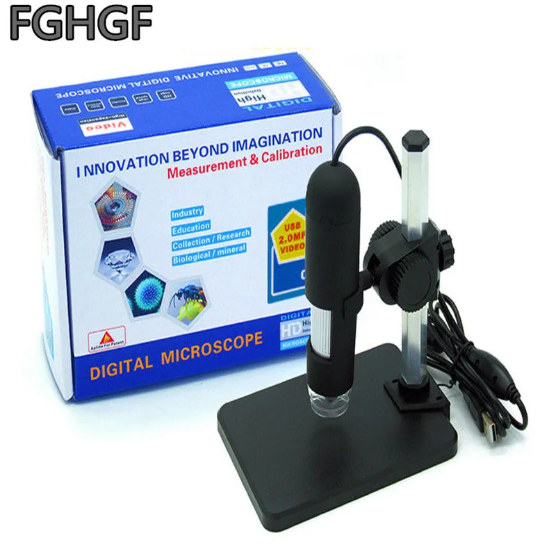 FGHGF Zoom in 1-500 times USB microscope Electronic magnifier PCB Diagnostic Tool SMT Collection identification archeology | Инструменты