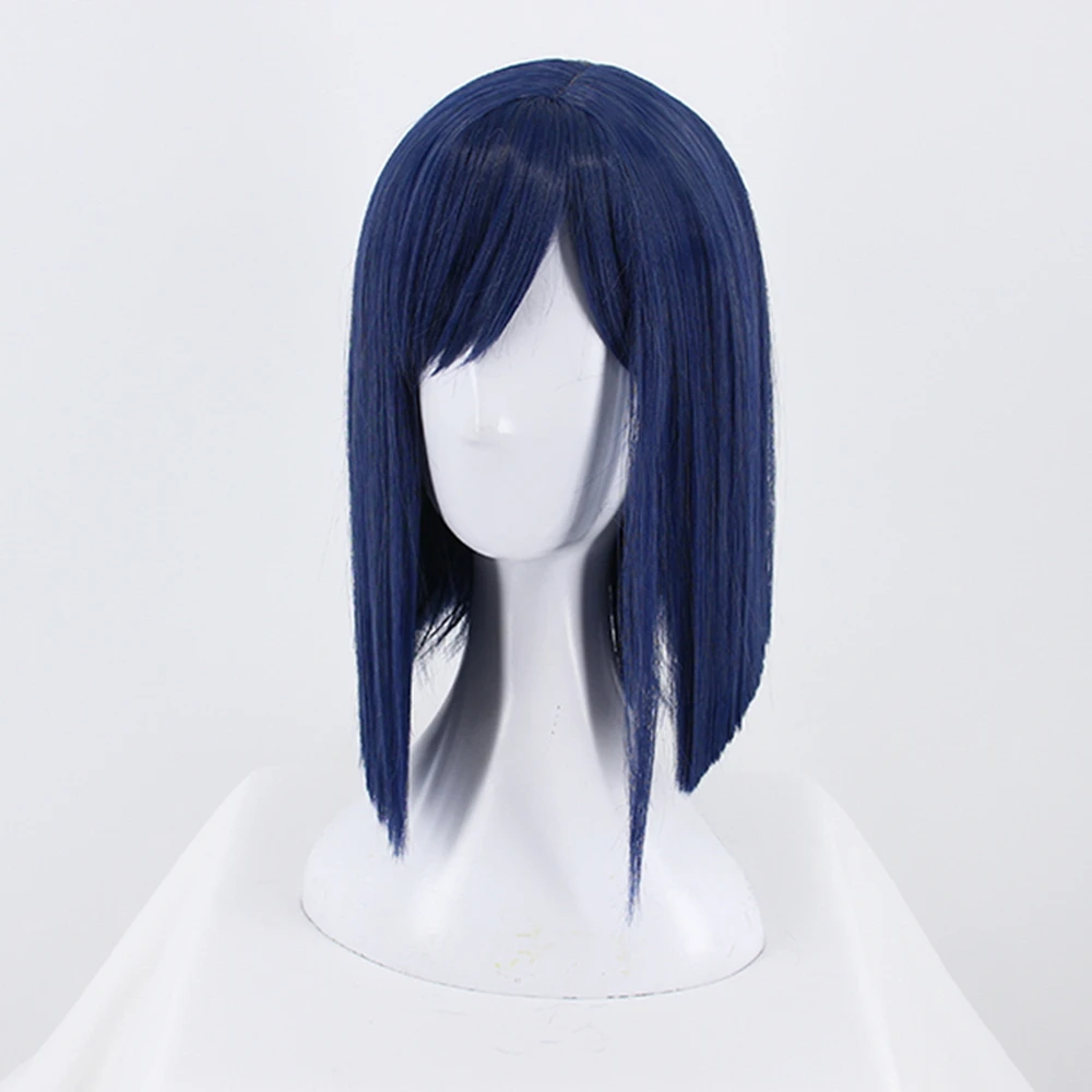 Косплей парик нулевые два ICHIGO костюм на Хэллоуин Голубой Синтетический волос