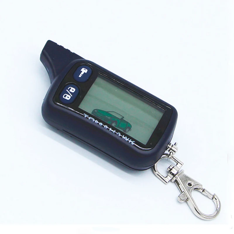 

New!! 2pcs wupp neutral TZ9010 2-way LCD Remote For Auto alarm neutralTZ-9010 car remote keychain tz9010 LCD remote controller