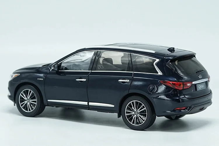 Новинка 1:18 Infiniti QX60 модель автомобиля из голубого сплава литой под давлением металлический подарок для взрослых коллекционные игрушки с оригинальной коробкой