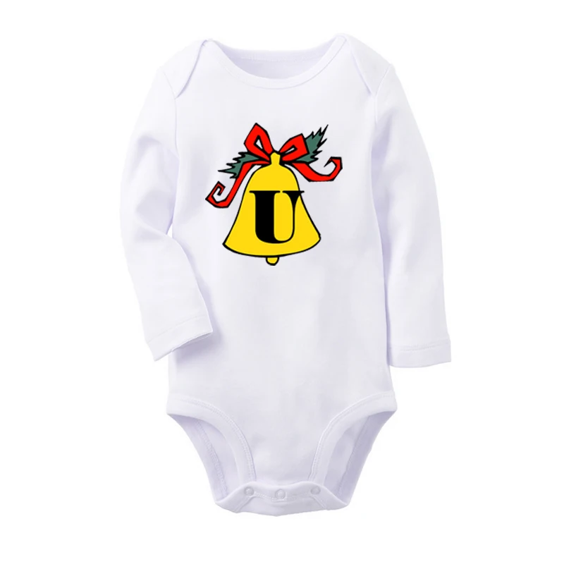 Baby481WC Merry Рождество подарок «Медведь» носки для девочек новорожденных обувь мальчиков наряды с длинным рукавом Комбинезон хлопковый принт - Цвет: Baby481WC