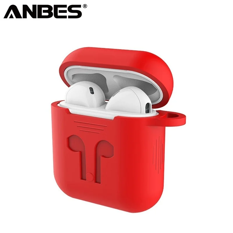 ANBES Bluetooth наушники силиконовый ударопрочный чехол защитный мягкий Сверхтонкий