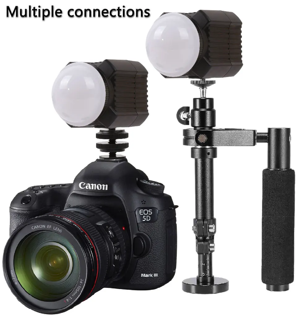 Orsda Gopro светильник для фотосъемки светильник IPX8 Gopro7 6 5 Водонепроницаемая камера Godox светодиодный светильник видео заполняющий светильник 60 м