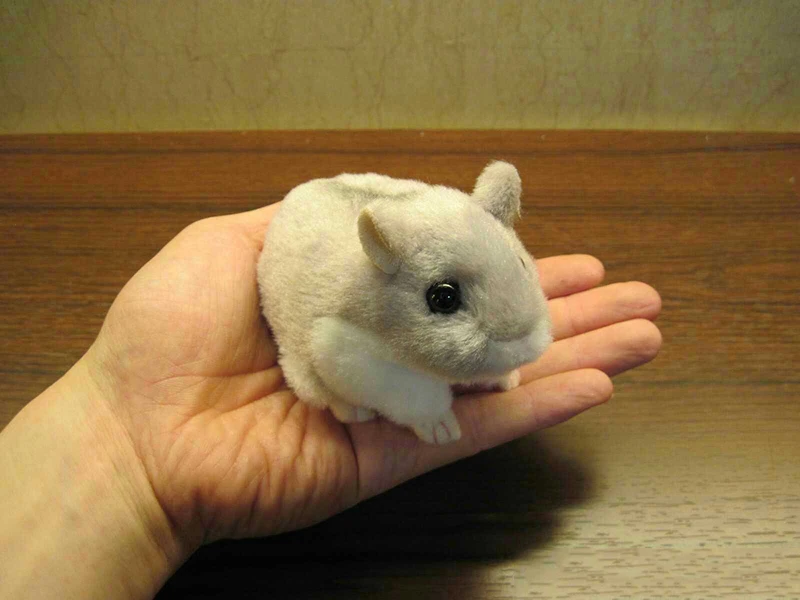 Kawaii милые мини 10 см серый/желтый имитация хомяка настоящая жизнь Аниме Косплей животные и природа плюшевые игрушки куклы A154