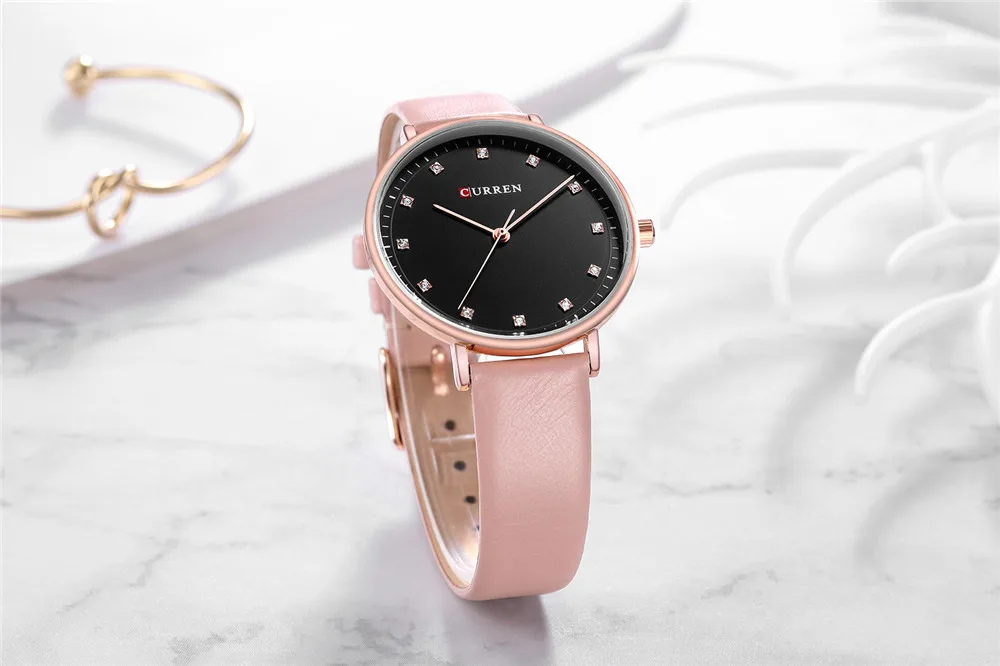 CURREN simple style women watches luxury fashion quartz wristwatches drop shipping ulzzang brand woman clock montre femme | Наручные часы
