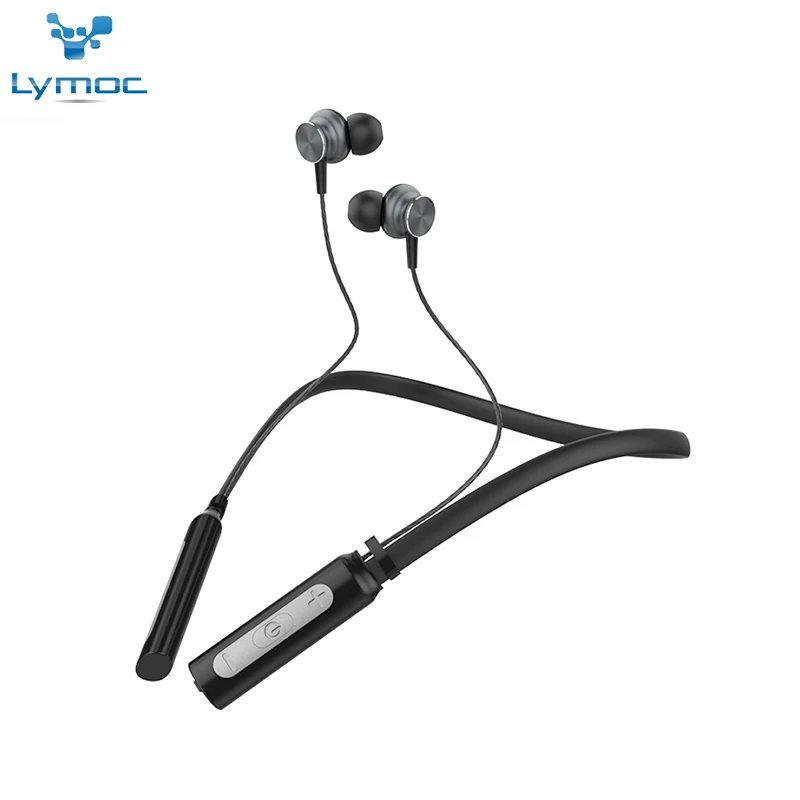 LYMOC шейные Bluetooth беспроводные наушники 11 мм Dymamic HiFi звуковые гарнитуры Складные