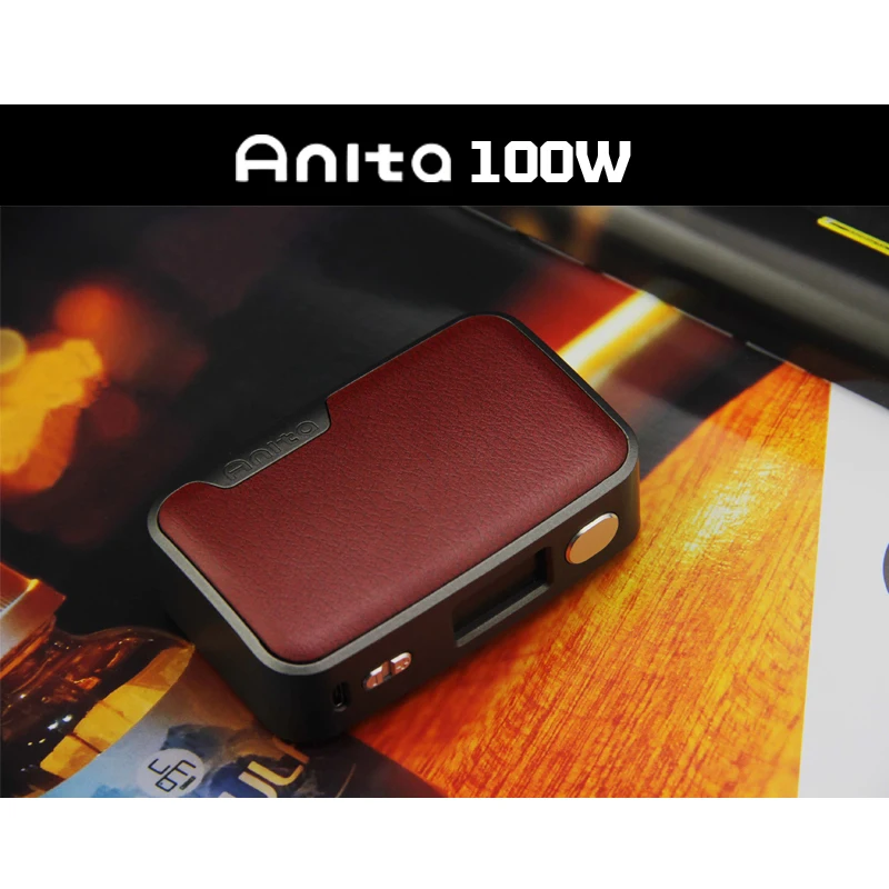 Оригинальный Arctic dolphin Anita Squonk BF TC Box mod 100 Вт 0 96 дюймов OLED электронная сигарета Squonker