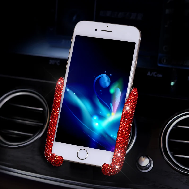 Dual USB Car Charger For Mobile Phone Tablet GPS Fast Charger Crystal Diamond Phone 3 Data Line Wire in Car Cigarette Lighter