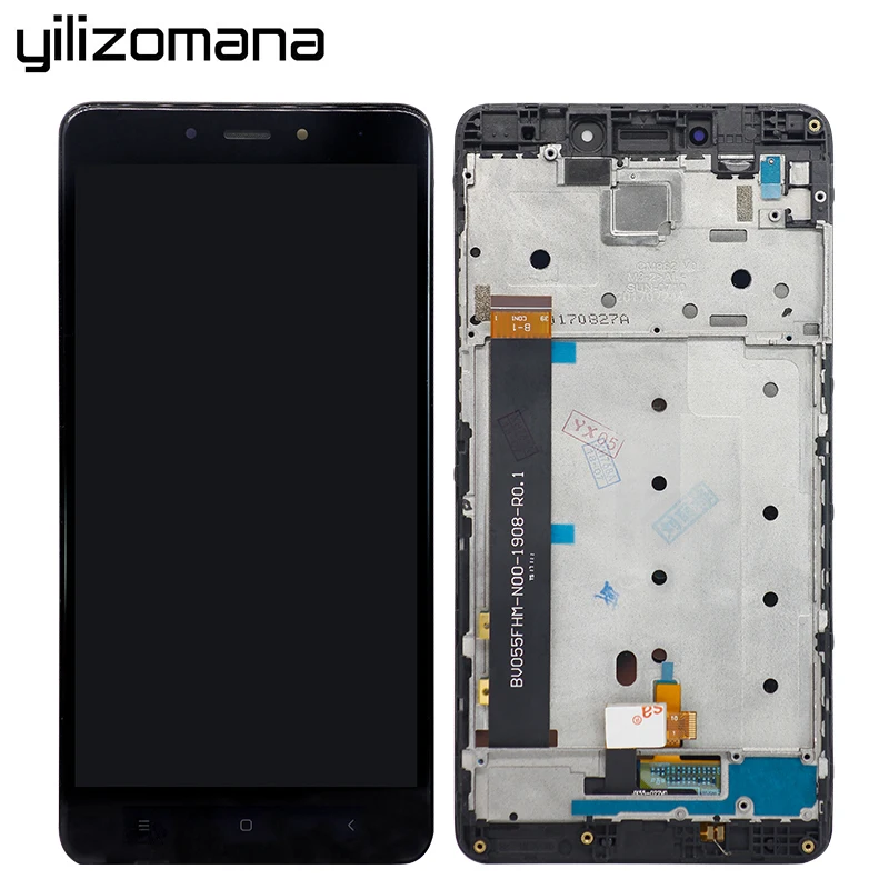 YILIZOMANA оригинальный 5 &quot&quot Замена ЖК дисплей сенсорный экран с рамкой для Xiaomi Redmi