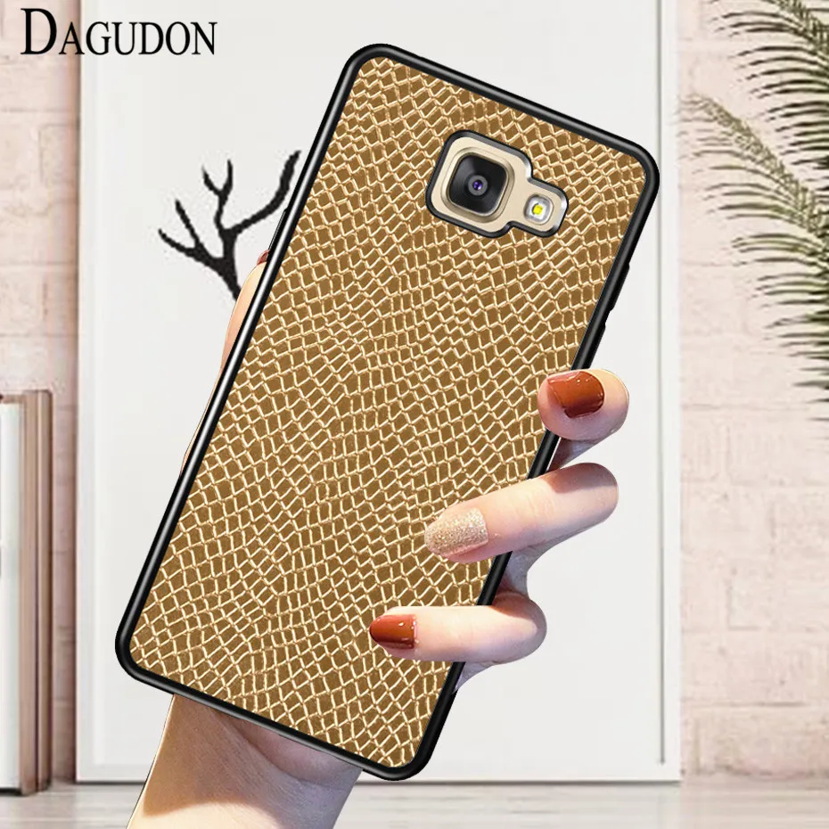 DAGUDON Fashion Silicone Case For Samsung Galaxy a5 2016 A510F Luxury Patterned Soft TPU for A5 Phone case bag |