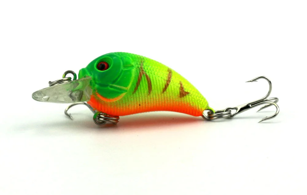 1 шт. мини кренкбейт рыболовная приманка Topwater плавающая для окуня жесткая