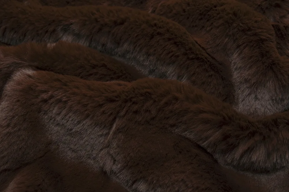 Элегантная куртка с капюшоном из искусственного меха, с качественной черной подкладкой, длинная для мужчин/женщин.