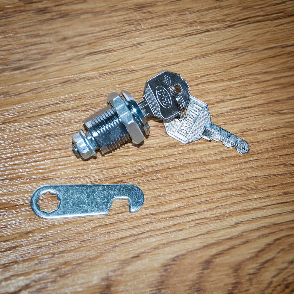 Эксцентричный замок камеры 18 мм + 2 ключа для ящика шкафа замки на шкаф