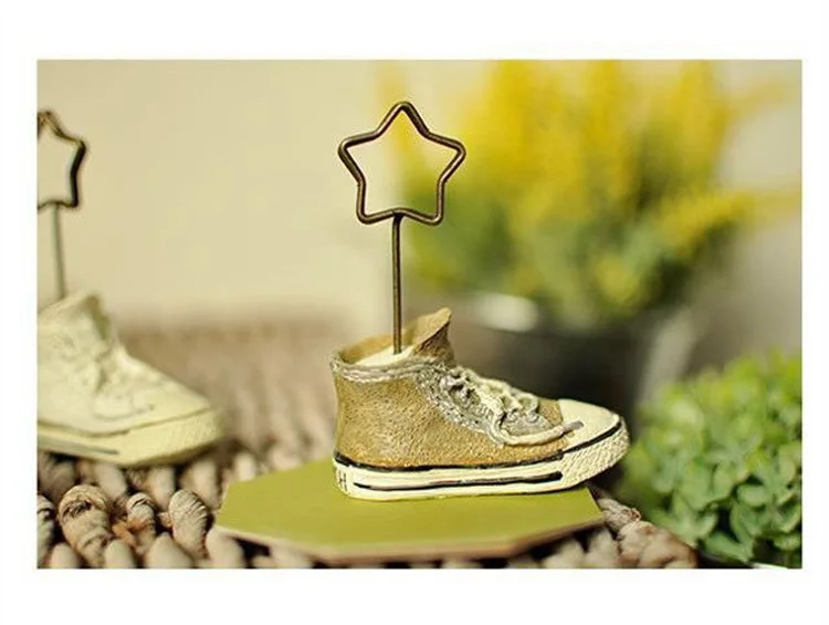 Креативный новый подарок для детей дизайн обуви держатель карт полимерное