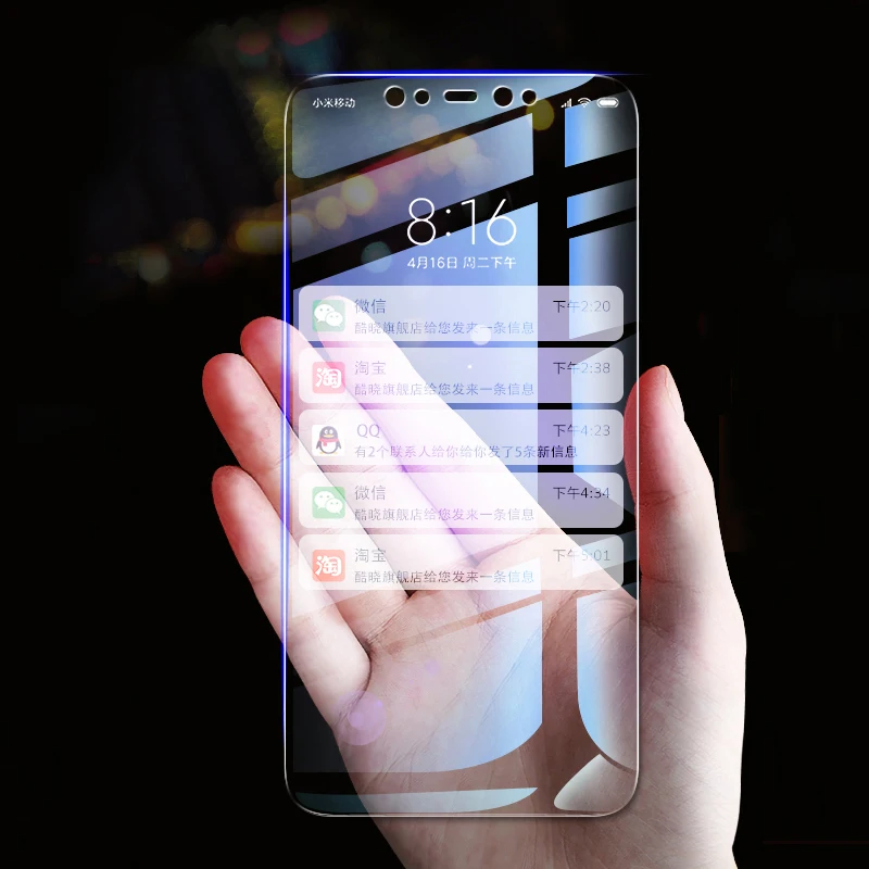 BALMORA 2 шт закаленное стекло для Xiaomi mi 5 5S SPlus 6 6X 8 lite 9 экран устойчивый к царапинам