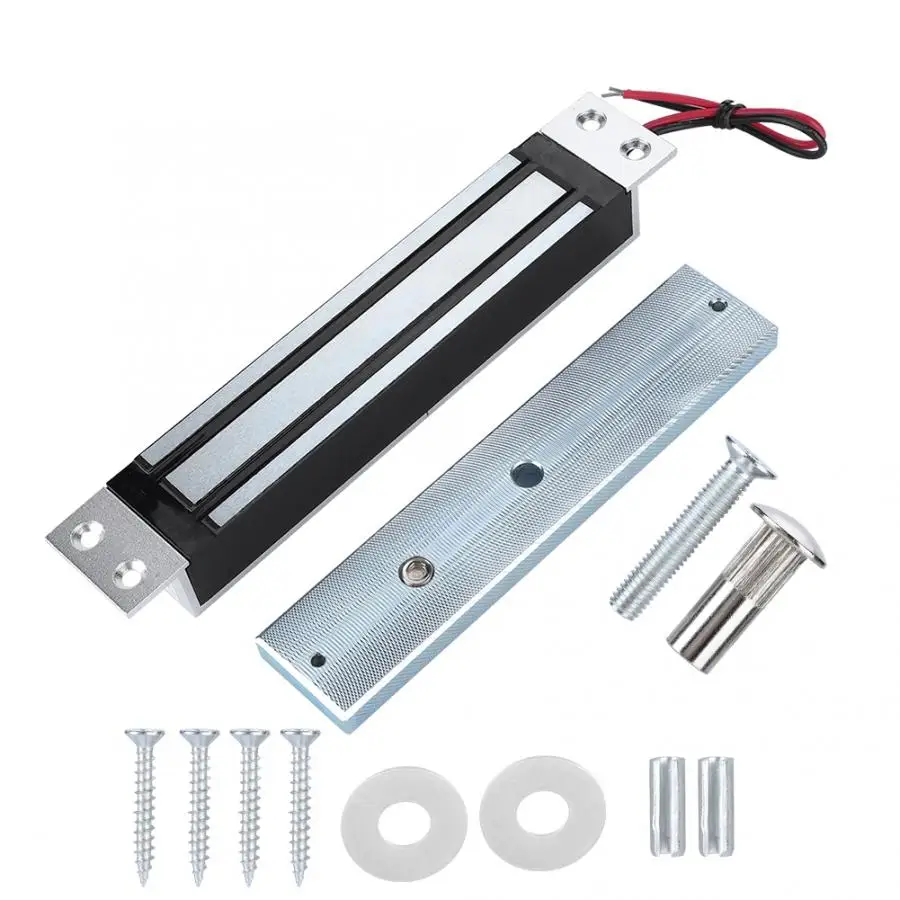 DC12V 280 кг/600Lbs Электрический магнитный дверной замок удерживающий силу