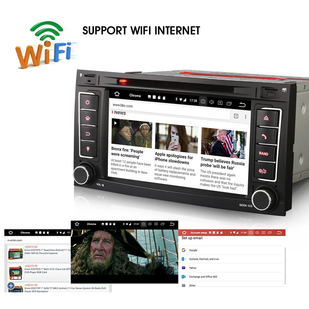 Android 8 0 Wifi 3G автомобильный стерео GPS DVR сб Navi радио DAB + RDS BT DVD DTV IN OBD Bluetooth