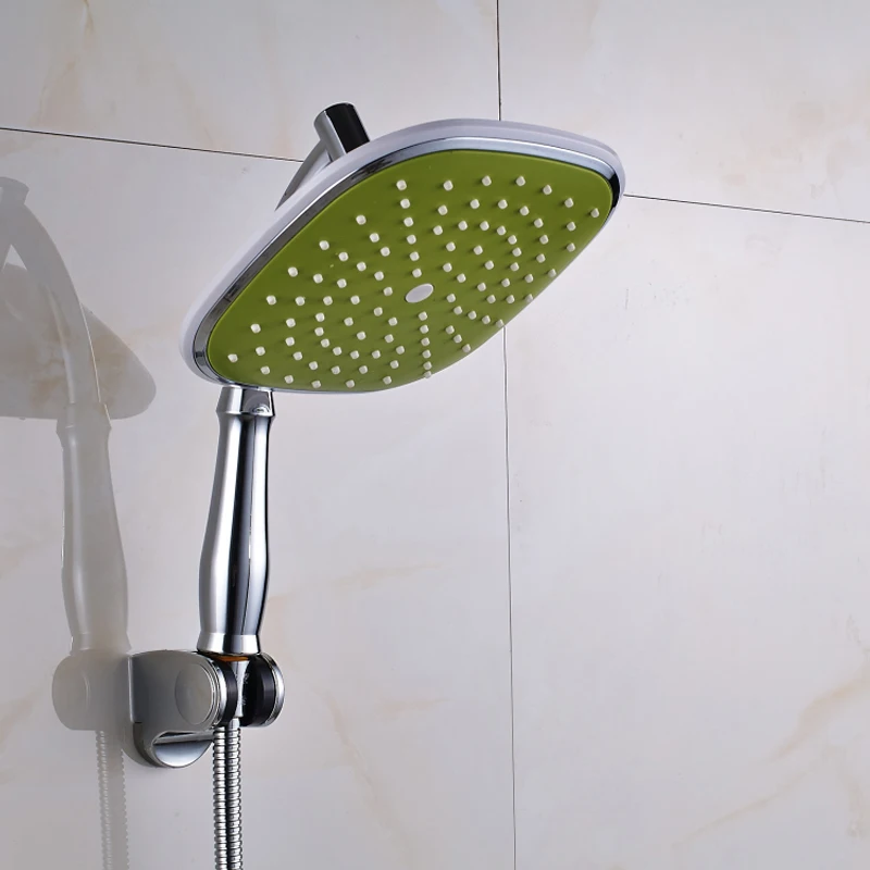 8 ''квадратная ABS пластиковая душевая головка ручной душ матовый никелевый