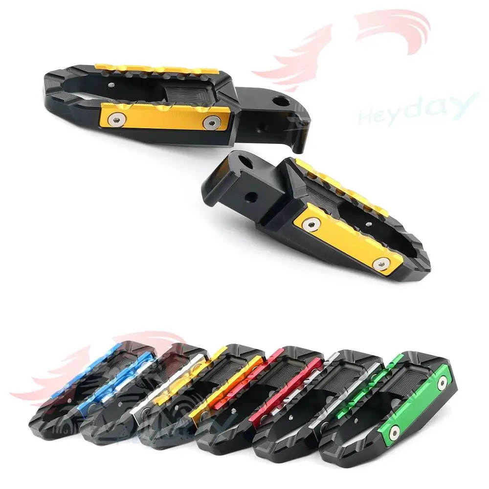 

Motorcycle CNC Billet Wide Foot Pegs Pedals Rest Footpegs For Yamaha XSR700 XSR900 T-MAX530/500 XJR1300 FZ1 FZ6/FZ6R XJ6