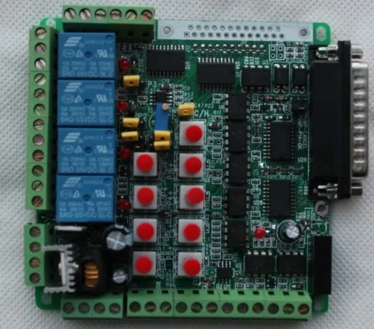 6 axis MACH3 fully isolated interface board High speed optocoupler numerical control engraving machine CNC | Электронные