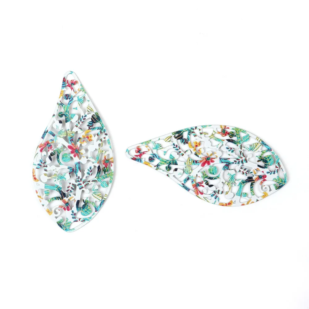 DoreenBeads из железного сплава с эмалью этнические подвески в виде капель воды
