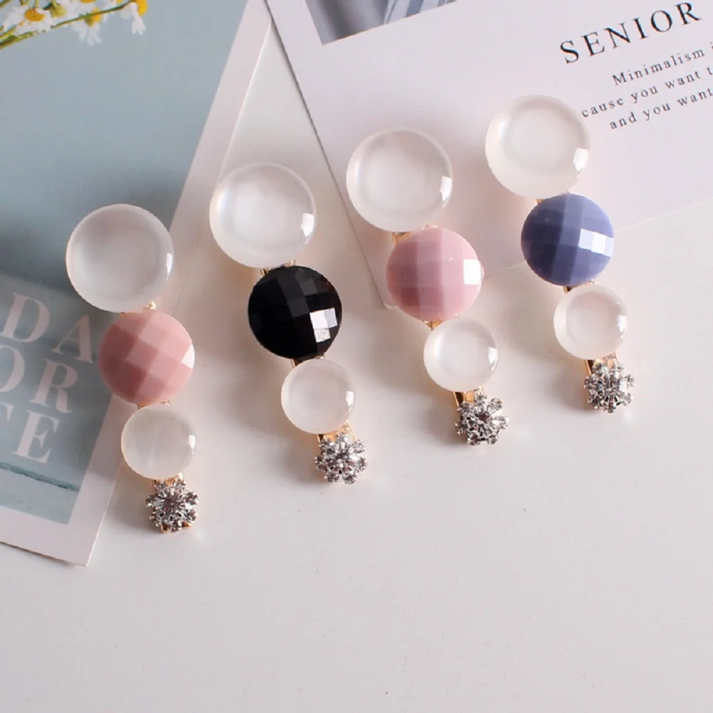 Заколки для волос Macaron заколки женщин и девочек модные в Корейском стиле