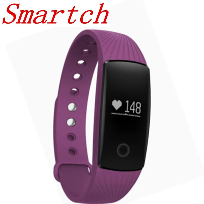 Smartch HearthRate Bluetooth Смарт-браслет монитор лучший Браслет фитнес-трекер Veryfit 2,0 приложение pk xiaomi mi band cicret браслет