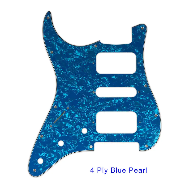 Аксессуары для гитары Pleroo Левши крыльев Stratocaster HSH ST гитара с 11 винтами отверстие