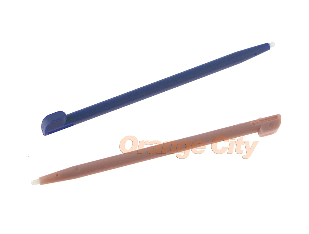 30 шт./лот разноцветный пластиковый цветной стилус сенсорная ручка для 2DS слот