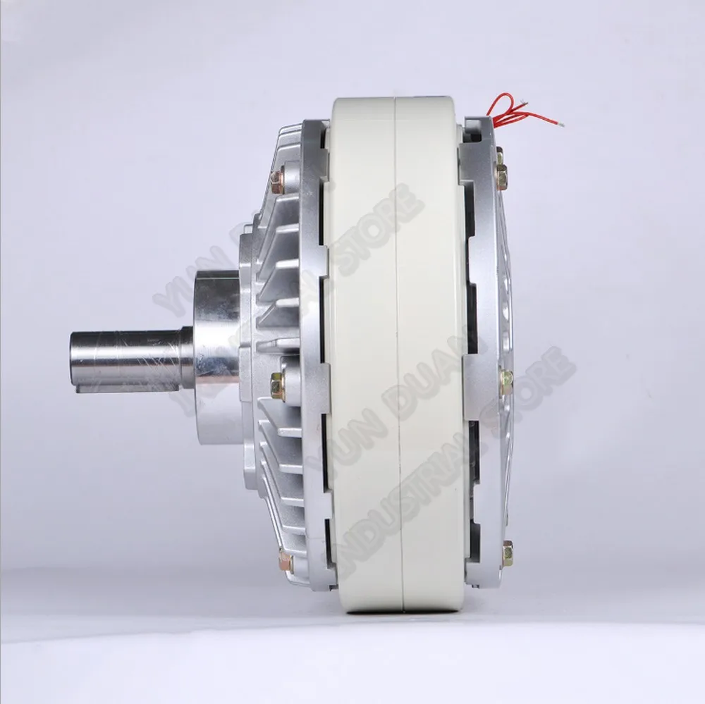 50Nm 5kg DC 24V One Single Shaft 25MM 1400RPM Magnetic Powder Brake Unwinding for Tension Control Bag Printing Dyeing Machine |