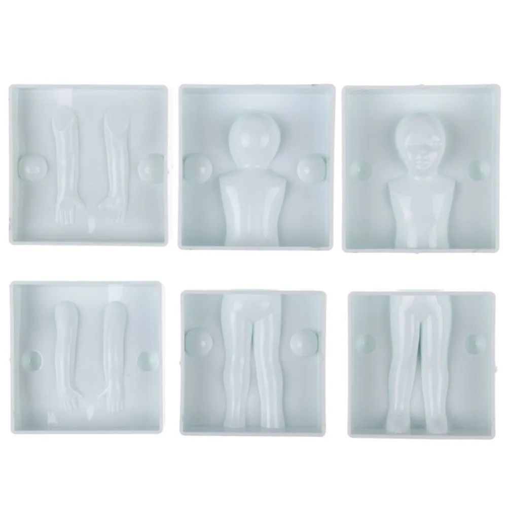 Помадка 3D люди формы торт фигура декорирование тела Плесень Для детей плесень 2017