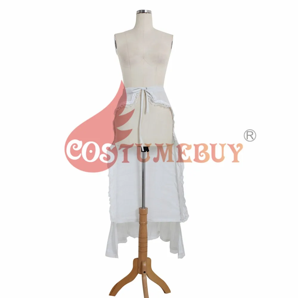 CostumeBuy для женщин рококо Викторианский гражданская война свадебное платье косплей подъюбник кринолин нижняя юбка белая клетка рамки Паньер суета