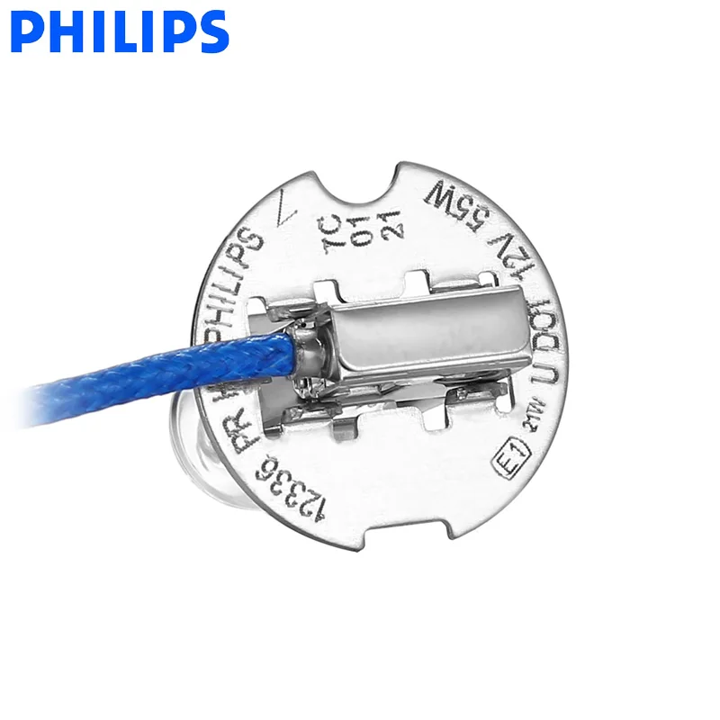 Philips H3 12 В 55 Вт PK22s Премиум Vision оригинальный автомобильный противотуманный