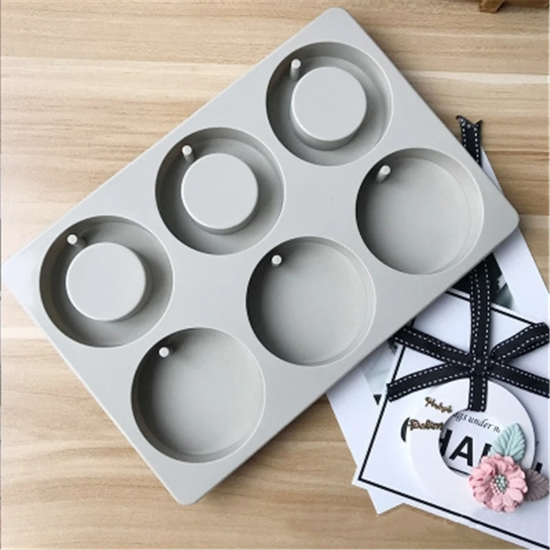 DIY силиконовая форма круглый полый лист воска неправильной формы высокая
