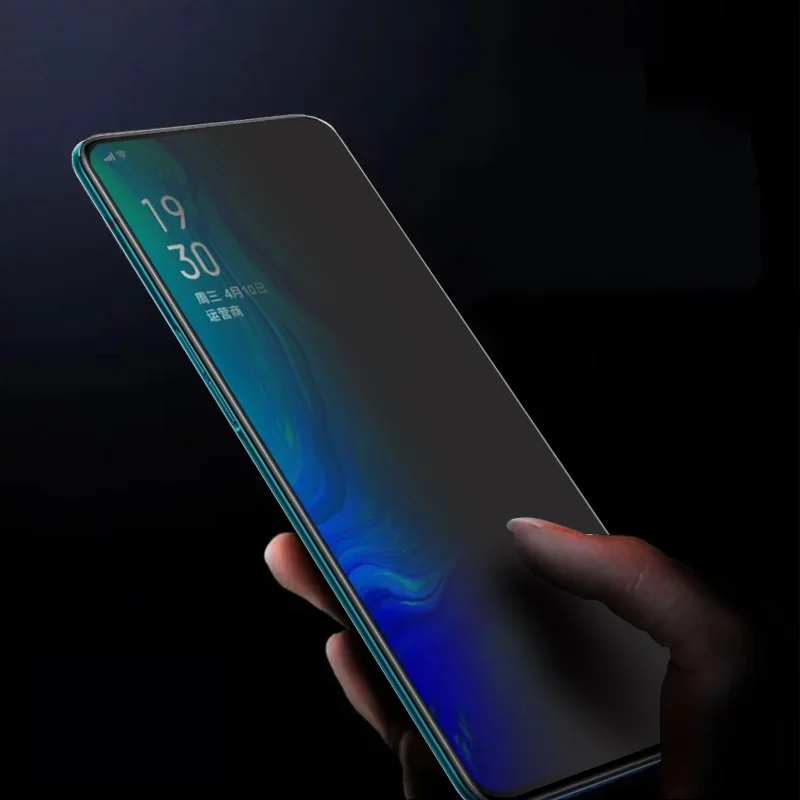 9H полное покрытие из закаленного стекла для OPPO Reno ACE 2Z 2F 10X Zoom анти подсмотреть